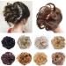 Hair Scrunchies Hair Bun Synthetic Hair Band Donut Messy Elastic Bun Straight Bun Messy Bun Extension Hair Band Elastic Rubber Band Hair Bun Women Hair Bun (Color : Q7-4) - Buy Online on GoSupps.com