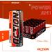  ACT!ON ACTION Energy Drink Regular 24 x 250 ml Disposable Tutti-Frutti Taste Cans 31.5 mg/100 ml Caffeine - For Better Caffeine Concentration - Buy Online on GoSupps.com