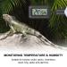 Digital Reptile Thermometer Hygrometer | 360 Rotating Aquarium Hygro-Therm for Turtles Snakes Lizards & Spiders - Buy Online on GoSupps.com