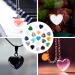 Heart Stones Set - 20 PCS Natural Healing Crystals | 20mm Gemstone Tumbled Stones for Meditation & Decor - International Shipping - Buy Online on GoSupps.com