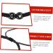 CALLARON 2pcs Black and Bracelet Beads Couples Braided Bracelet Bracelets for Teen Girls Bracelet Gift Mens Bracelets Beads Cord Is Jade Thread Adjustable Friendship Miss - Buy Online on GoSupps.com