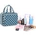 Narwey Women's Hanging Travel Toiletry Bag - Polka Dot Medium Size Organizer for Cosmetics and Makeup Accessories - Buy Online on GoSupps.com
