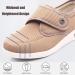 Orthoshoes Diabetic Women's Extra Wide Edema Shoes - Brown, Size W6.5/M5.5 - Buy Online on GoSupps.com
