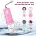 Ear Wax Removal Electric Ear Irrigation Flushing System Water Powered Ear Cleaner with 4 Pressure Modes 6 Reusable Replacement Tips Safe and Effective Ear Cleaning Tool for Adults (Pink) - Buy Online on GoSupps.com