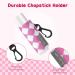 Chapstick Holder Keychain | Checkerboard Lip Balm Sleeve Pouch with Clip | Fits Standard Lip Balm | Perfect Gift for Women Girls Boys & Men - Buy Online on GoSupps.com