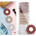 Spiral Hair Ties 12Pcs - Plastic Coil Ponytail Holders Set for Women & Girls - Multicolor Hair Accessories - Buy Online on GoSupps.com