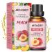 Aeshory essential oils peach 30ml 100% natural fruity aroma oil peach aromatherapy fragrance oil for diffuser humidifier massage bathroom diy candles soap