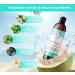 Coconut Oil Pulling Mouthwash with Tongue Scraper - Natural Alcohol-Free Mouthwash for Teeth & Gums (3.3 Fl Oz) - Pack of 1 - Buy Online on GoSupps.com