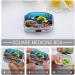 Pill Box Tropical Fish Print | 2 Compartment Portable Pill Organizer - Decorative Metal Case for Pocket & Purse - Buy Online on GoSupps.com