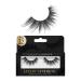 Lilly Lashes Luxury Synthetic False Eyelashes - Full Length Lash Extension 15mm - Dramatic Look - Maximum Volume - Flare Shape - Reusable Fake Lashes 15x - Lash Glue not Included (CA$H)