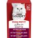 Gourmet PURINA GOURMET Mon Petit Duetto Intense wet cat food variety mix pack of 8 (8 x 6 bags of 50g each)