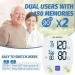ELERA Blood Pressure Monitor with XL & Standard Cuffs - Accurate Automatic BP Machine for Home Use | Large Screen USB Cable & Batteries Included - Buy Online on GoSupps.com