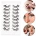 FRCOLOR 8 Pairs Chemical Fiber False Eyelashes Masquerade Fake Natural Lashes Reusable Fake Eyelashes False Lashes Natural Dense False Lashes Pesta as Postizas Naturales 3d Cosmetics Soft - Buy Online on GoSupps.com