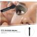 DRESSOOS 10pcs Makeup Tool Kit Dual Sided Eye Shadow Brush Eye Shadow Sponge Applicator Paupi re Double Black - Buy Online on GoSupps.com