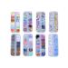 Milisten 8 Boxes Nail Art Material Kit Nail Kits Nail Accessories Rhinestones Nails Supplies Manicure Confetti Nail Gems and 3d Nail Charms Professional Nail Art Tool Pearl Manicure Tools