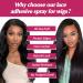 Lace Melting Spray for Wigs-GlueLess Hair Adhesive for Wigs-Long Lasting Formula with Protecting Edges Gives Undetectable and Natural Look 4.06 fl oz BeaGirl-1056 - Buy Online on GoSupps.com