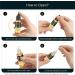 Wayin Metallic Alcohol Ink Set - 6 Color Concentrated Extreme Shimmer Pigment for Epoxy Resin & Acrylic Pouring (15ml/.5 fl oz) - Buy Online on GoSupps.com