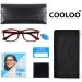 COOLOO Blue Light Blocking Gaming Glasses - Anti Glare & Headache Relief | Blue Light Filter | Lightweight & Stylish | 10-brown - Buy Online on GoSupps.com