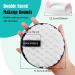 6 Washable Slaughtering Pads - Reusable Microfiber Make-Up Remover with Hair Band | Eco-Friendly Facial Cleaning & Skin Care - Buy Online on GoSupps.com