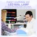 NXJ INFILILA 268W UV Nail Light Faster UV Light for Gel Nails UV Nail Lamp with 66 Beads Professional Flash Cure Gel Nail Lamp Compatible with All Gel Types for Home and Salon - Buy Online on GoSupps.com