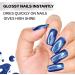 FACESCANADA Ultime Pro Splash Nail Enamel - Space Cadat A10 8ml | High-Shine | Glossy Finish Nail Polish For Women | Quick-Drying | Chip-Resistant | Smooth Application | Festive Collection | Limited - Buy Online on GoSupps.com