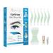Beauty7 eyebrows wax strip face wax strip hair removal wax strips for men with sensitive all skin types 20 pieces with pearl powder essential oil