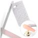 HINZIC Stainless Steel Nail Cuticle Pusher Tools Dual Ended Cuticle Remover Self-Adhesive 240 Grit Sandpaper Sheets Nail Care Replacement for Women Girls - Buy Online on GoSupps.com