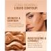 Pongnas Bronzer Contour Liquid Maquillage Hydratant Longue Dur e avec Applicateur Coussin pour un Contour et des Nuances Parfaites - Buy Online on GoSupps.com
