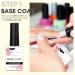 Makartt No Wipe Base and Top Coat - 2pcs 10ml High Glossy Nail Polish Top Coat Soak Off UV Gel Manicure Pedicure Home DIY Solon No Wipe Base and Top Coat Kit - Buy Online on GoSupps.com