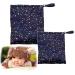 FCSNJH 2 pieces of naspocket wetbag naspocket swimming matters wetbag kindergarten diaper bag wetbag children wetbag small for baby travel on the way kindergarten (starry Sky payment)