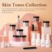 AZUREBEAUTY 17Pcs Dip Powder Nail Kit Starter - Nude Skin Tones, Champagne Glitter, Pink Neutral - Acrylic Dipping Powder Set for French Nail Art - Beginner Manicure Set with Base/Top Coat - Buy Online on GoSupps.com