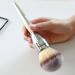 EDOMAC Foundation Brush | Premium Makeup Brush for Liquid Cream & Powder | Perfect Buffing & Blending Tool for Flawless Finish - Buy Online on GoSupps.com