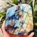 Crystal Natural Crystal Moonstone Raw Gemstone Ornament Polished Quartz Labradorite Handicraft Decorating Stone Suitable for Home Office Decoration Full of Texture (Size : 600-700g) - Buy Online on GoSupps.com