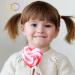 100Pcs Hair Bobbles for Girls Baby | Elastic Hair Ties Ponytail Holders | Small Seamless Hairbands for Toddlers & Kids - Buy Online on GoSupps.com