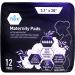 Med Pride Postpartum Maternity Pads - 12 Extra-Absorbent After-Birth Pads for Heavy Flow & Overnight Use - Buy Online on GoSupps.com