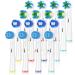 Replacement Toothbrush Heads for Braun Oral b, Compatible with Oral-B 7000/Pro 1000/9600/ 5000/3000/8000/Genius and Smart Electric Toothbrush, 16 Pcs