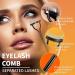 3PCS Mascara Fan Brush Set | INENK Eyelash Separator & Comb for Clump-Free Application | Perfect Eyebrow & Lash Tools for Natural Lift - Buy Online on GoSupps.com