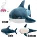 Giant Shark Plush Pillow 100cm Blue - Soft Stuffed Animal Toy for Kids - Buy Online on GoSupps.com