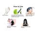 Biogreen Roots Shampoo 125ml - Natural Black Hair Color for Men and Women - Covers Gray Hair - Clinically Tested - 5 Pouches with Herbal Ingredients - Buy Online on GoSupps.com