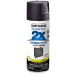 Rust-Oleum 249127 Painter's Touch 2X Ultra Cover Spray Paint  12 oz  Flat Black Flat Black 12 Ounce Flat Cover