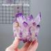 Natural Crystal Rough Natural Amethyst Crystal Geode Amethyst Cluster Point Druzy Specimen Amethyst Raw Rock Crystal Stone Collection Decor Gift 700-800g QINTINYIN - Buy Online on GoSupps.com