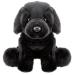 VFM - Black Labrador Soft Toy - Dog Plush Lifelike Toy Golden 30cm