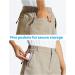 BALEAF Women's Casual Knee Length Golf Skorts with Pockets | Quick Dry Summer Skirts - Khaki | Large 18 Inseam - Buy Online on GoSupps.com