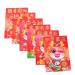 ABOOFAN 60pcs New Year Red Envelopes Money Gift Cash Packets Wedding Red Envelopes 2024 Dragon Year Red Packet Red Money Bag Li Xi Red Gifts Dragon Year Envelope Card Personality Paper