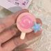 Fashion Sweet Cute Lollipop Star Hairpins Y2k Dopamine Hair Clip Simple Hair Barrettes Fashion Hair Accessory Gifts Hair Side Clip For Women Decorative - Buy Online on GoSupps.com