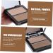  POPETPOP POPETPOP 2 Powderpuff Repair Trays Face Stencils Shading Powder Highlighter Brighten Facial Skin Powder Palette Foundation Cosmetics Cream Shadow For - Buy Online on GoSupps.com