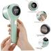 Fabric Shaver 3-Speeds | Rechargeable Lint Remover with 6 Blades & Battery Display - Green Sweater Defuzzer for Clothes & Furniture - Buy Online on GoSupps.com