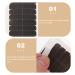 FOMIYES 10 Sheets Double-Sided Wig Tape - Waterproof Hair Extension Adhesive Stickers & Remover | Secure Your Wigs & Extensions - Buy Online on GoSupps.com