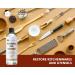 Kate Naturals 8oz Food Grade Mineral Oil for Cutting Board & Kitchen Appliances - Safe for Wood, Knives, Butcher Blocks, Stainless Steel - Food Safe - Buy Online on GoSupps.com