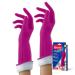 Playtex Living Drip-Catch Cuff Gloves (Medium 2 Pairs) Premium Protection Reusable Household Gloves